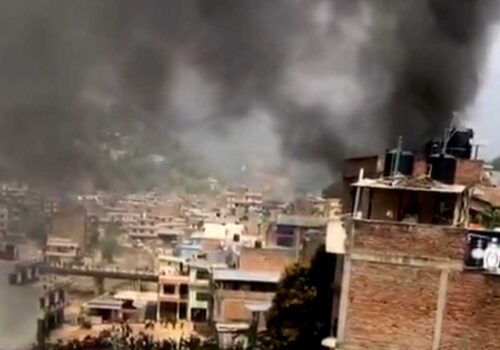 नुवाकोटको शिवपुरीमा आगलागीबाट ३ घर जलेर नष्ट,दुई करोडको क्षति