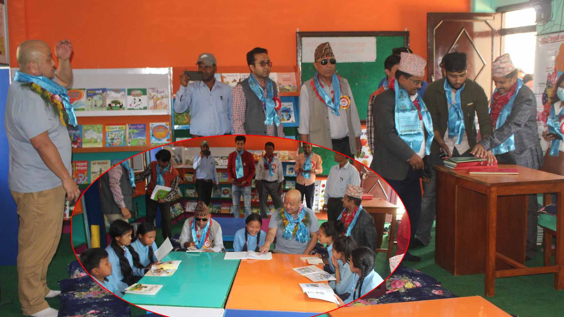 बिदाङमा कालिका बाल पुस्तकालय उद्घाटन