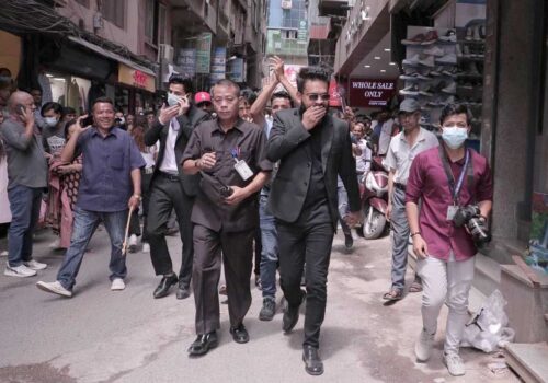 एकैदिन सुन्धारा, न्युरोड, दरबारमार्ग र बबरमहलमा बालेनको ‘एक्सन’