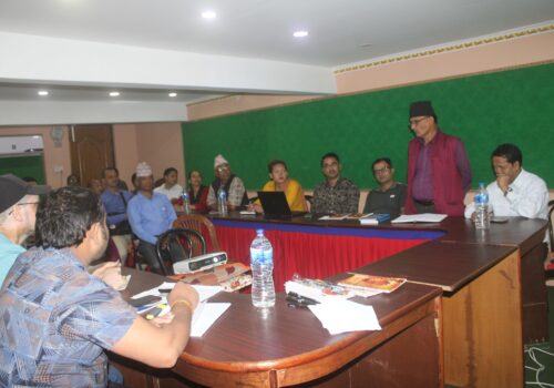 नीलकण्ठ नगरपालिकामा भुमिहिन तथा अव्यवस्थित वसोवास व्यवस्थापन सम्बन्धी छलफल