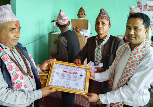 धादिङमा पनि मनाईयो ज्येष्ठ नागरिक दिवस