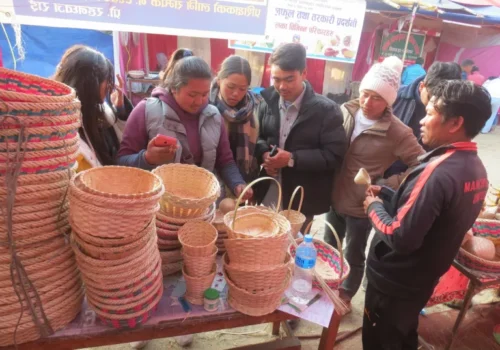 बाँसबाट बनेका सामग्रीलाई बजारको माग धान्न गाह्रो