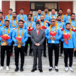 प्रधानमन्त्रीद्वारा विजेता क्रिकेट खेलाडीलाई पुरस्कारको घोषणा