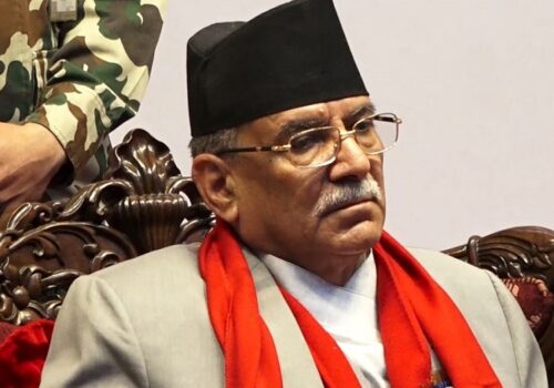 प्रधानमन्त्री प्रचण्डले आज संसदबाट विश्वासको मत लिँदै