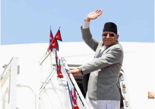 प्रधानमन्त्री दाहाल आज स्वदेश फर्कँदै