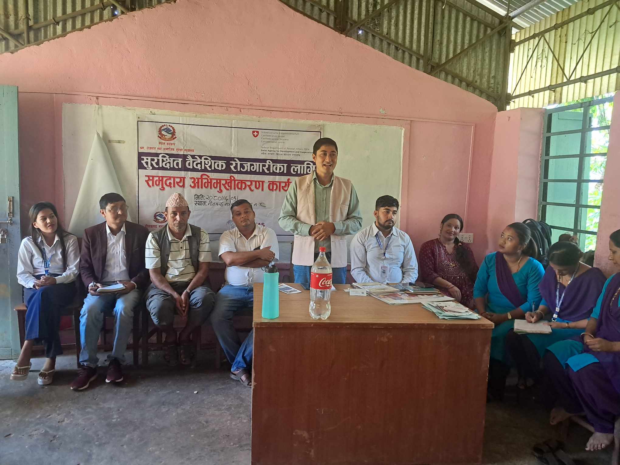 व्यवसाय गर्ने सोच बनाउने युवाहरुको लागि लगानी जुटाउने काममा म सहयोग गर्छुः वडा अध्यक्ष प्रकाश श्रेष्ठ