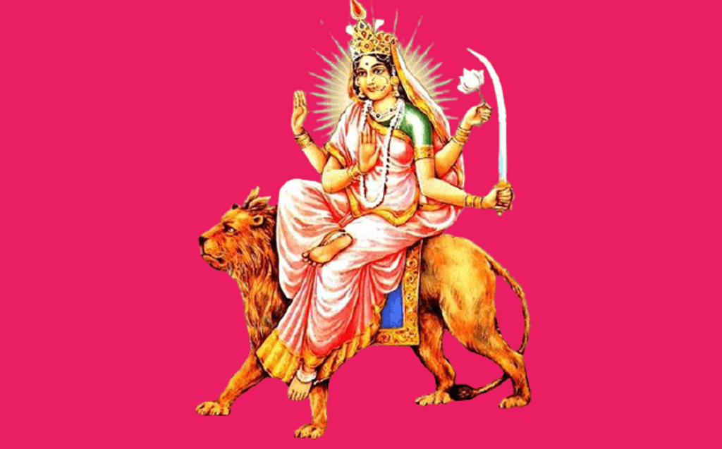 नवरात्रको छैटौँ दिन : कात्यायनीे देवीको पूजा आराधना गरिँदै नवरात्रको छैटौँ दिन : कात्यायनीे देवीको पूजा आराधना गरिँदै