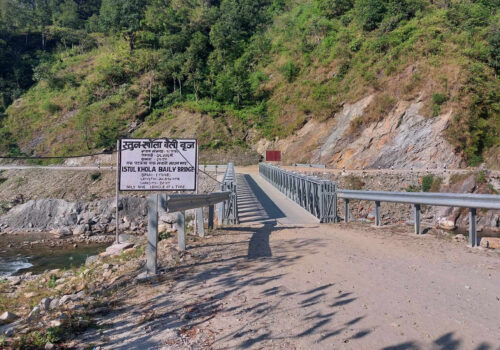 गोरखाको स्तुल खोलामा बेलीब्रिज