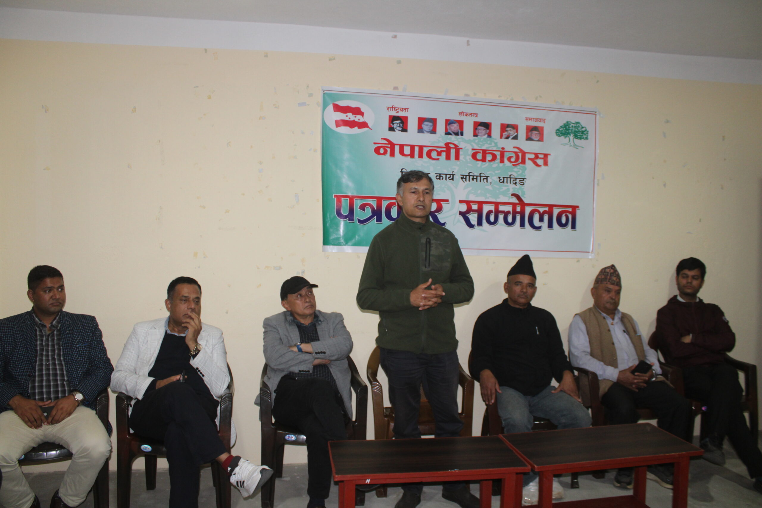 नेपाली कांग्रेस धादिङ जिल्ला सम्मेलन विधि विपरित भएको भन्दै पाख्रिन, ढुंगाना र धमलाले बहिस्कार गर्ने, सहभागि नहुन कार्यकर्तालाई अपिल
