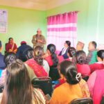 “लैङ्गिक हिंसा र विभेदको अन्त्यमा पुरुषको भूमिका“ विषयमा ज्वालामूखीमा सचेतना कार्यक्रम