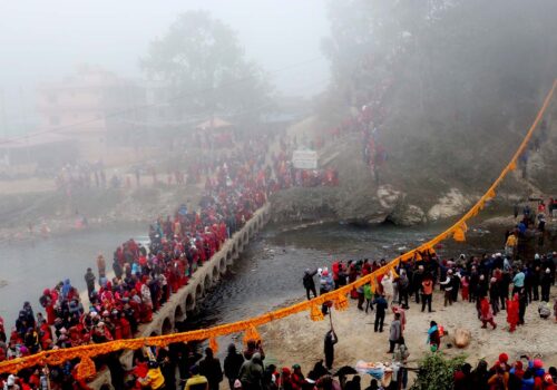 दिवङ्गत पितृको सद्गतिको कामना गर्दै शतबीज छरियो