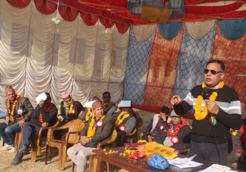 धुवाँकोटलाई प्राथमिकता दिएर विकास निर्माणको काम गरीरहेको छुः मेयर ढुंगाना