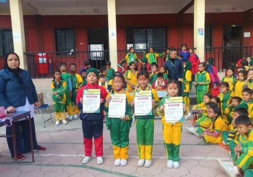 चिल्ड्रेनपार्क आवासिय माविमा बक्तृत्वकला प्रतियोगिता सम्पन्न