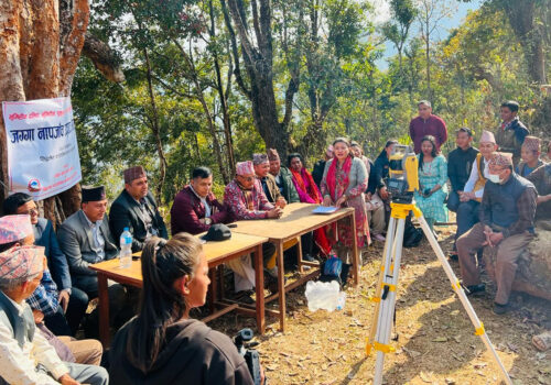 धादिङमा भूमिहीन दलित, भूमिहीन सुकुम्बासीकालागि जग्गा नाँपचाज कार्य सिद्धलेकबाट सुरु