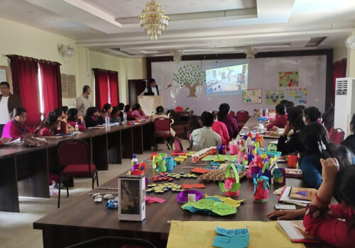 बेनीघाट रोराङका बाल विकास शिक्षकहरुका लागि आवासीय मन्टेश्वरी तालिम