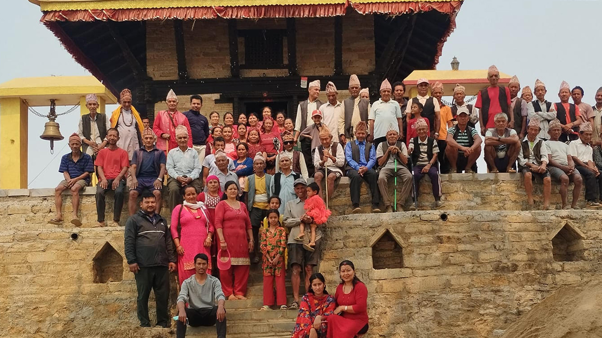 वर्षाको आह्वान सहित खड्गदेवी मन्दिर मैदीकोटमा देवी पुजा