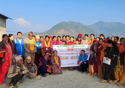 लैङ्गिक हिंसाले मनमा पर्ने असर व्यवस्थापन गर्न थापागाउँमा अन्तरक्रिया