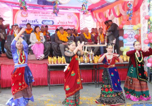 पाँचौँ पालिका स्तरीय राष्ट्रपति रनिङ शिल्ड प्रतियोगिता नेत्रावती डबजोङमा  सुरु