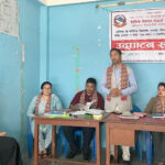नीलकण्ठ नगरपालिकामा १ महिने गार्मेन्ट मेशिन अपरेटर तालिम संचालन