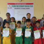 चिल्ड्रेनपार्कमा अन्तर सदनात्मक हिज्जे प्रतियोगिता सम्पन्न,राष्ट्रपति रनिङ शिल्डमा सहभागी हुने विद्यार्थीलाई विदाई