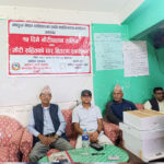 ज्वालामुखीमा अपाङ्गता भएका व्यक्तिहरुका लागि मौरीपालन तालिम
