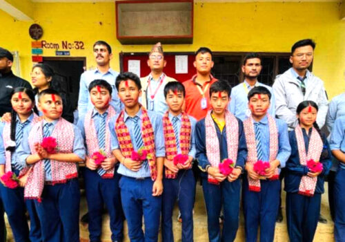 न्यु किबो बोर्डिङ स्कुलमा विधालयस्तरीय चुनावको नतिजा सार्वजनिक