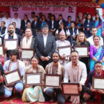गणतन्त्र दिवसको अवसरमा पत्रकार तथा सर्जकहरु पुरस्कृत