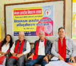 धादिङमा विद्यालयस्तरीय क्षयरोग अभिमुखिकरण