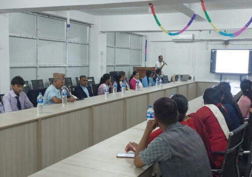 धुनिबेशीमा पोषण प्रवद्र्धन तथा विषादी न्यूनीकरण सम्बन्धी अभिमुखीकरण