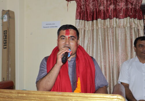 क्याम्पस प्रमुखको पदभार ग्रहण गर्दे डा. अधिकारीले भने, “ मेरो कार्याकालमा उत्कृष्ट क्याम्पस बनाउछु”