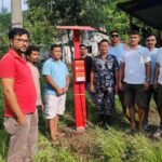 धादिङको चरौँदी  र चितवनको सिमलतालमा विपद्को सूचना दिने उपकरण जडान