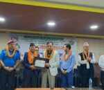 नीलकण्ठ नगरपालिकाद्वारा मन्त्री शिवराज अधिकारीलाई सम्मान,सिडियो,एसपी र डिएसपीलाई स्वागत