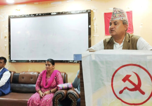 अव निर्वाचन केन्द्रित अभियानमा जुटौँ : पूर्वमुख्यमन्त्री शालिकराम जम्कट्टेल
