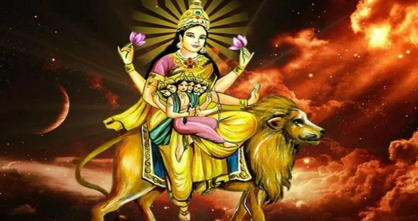 नवरात्रको आज पाँचौ दिन, देवी स्कंदमाताको पूजा तथा आराधना गरिँदै