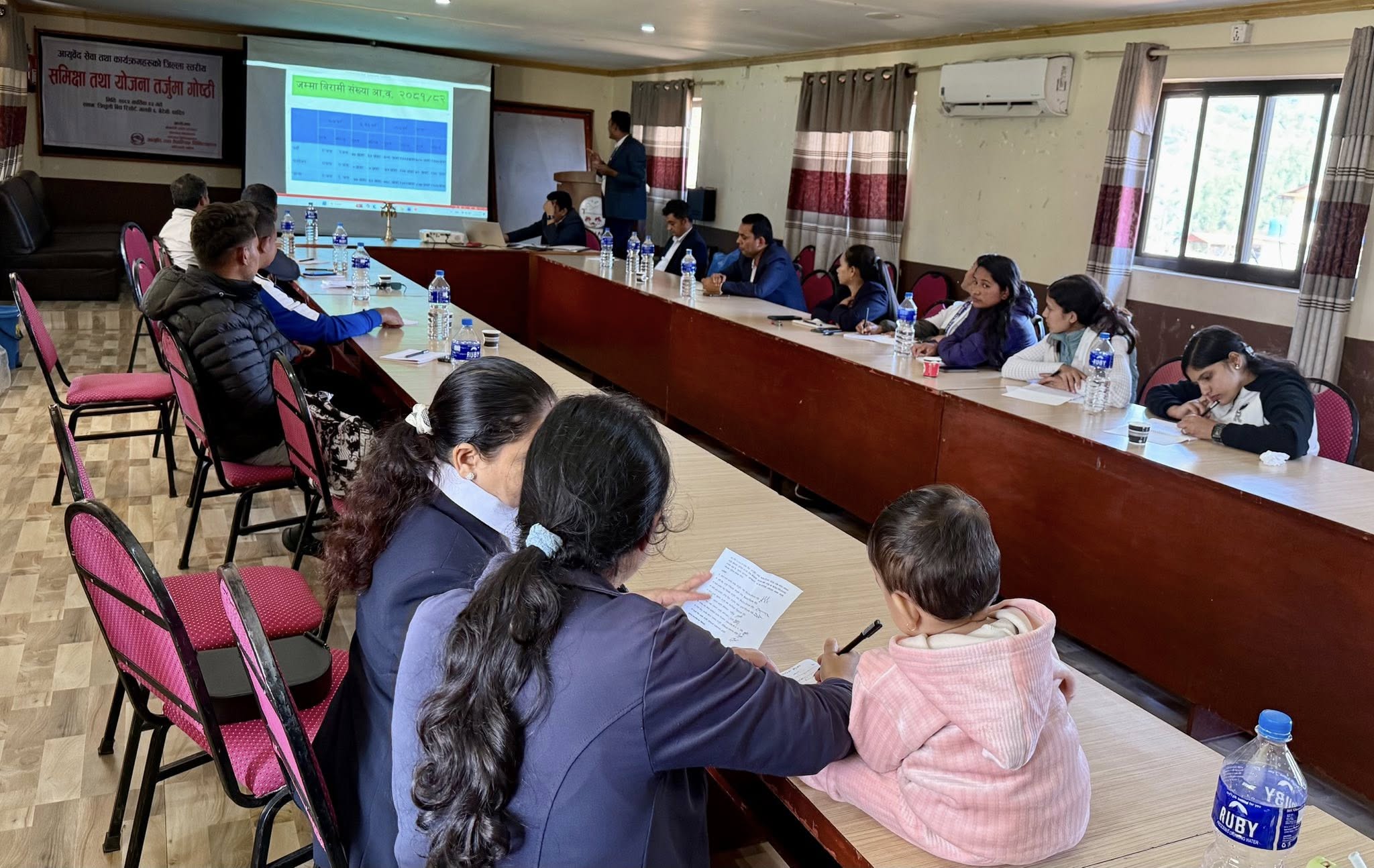 धादिङमा सरकारी आयुर्वेद स्वास्थ्य संस्थाहरूको एकदिने समीक्षा गोष्ठी सम्पन्न धादिङमा सरकारी आयुर्वेद स्वास्थ्य संस्थाहरूको एकदिने समीक्षा गोष्ठी सम्पन्न