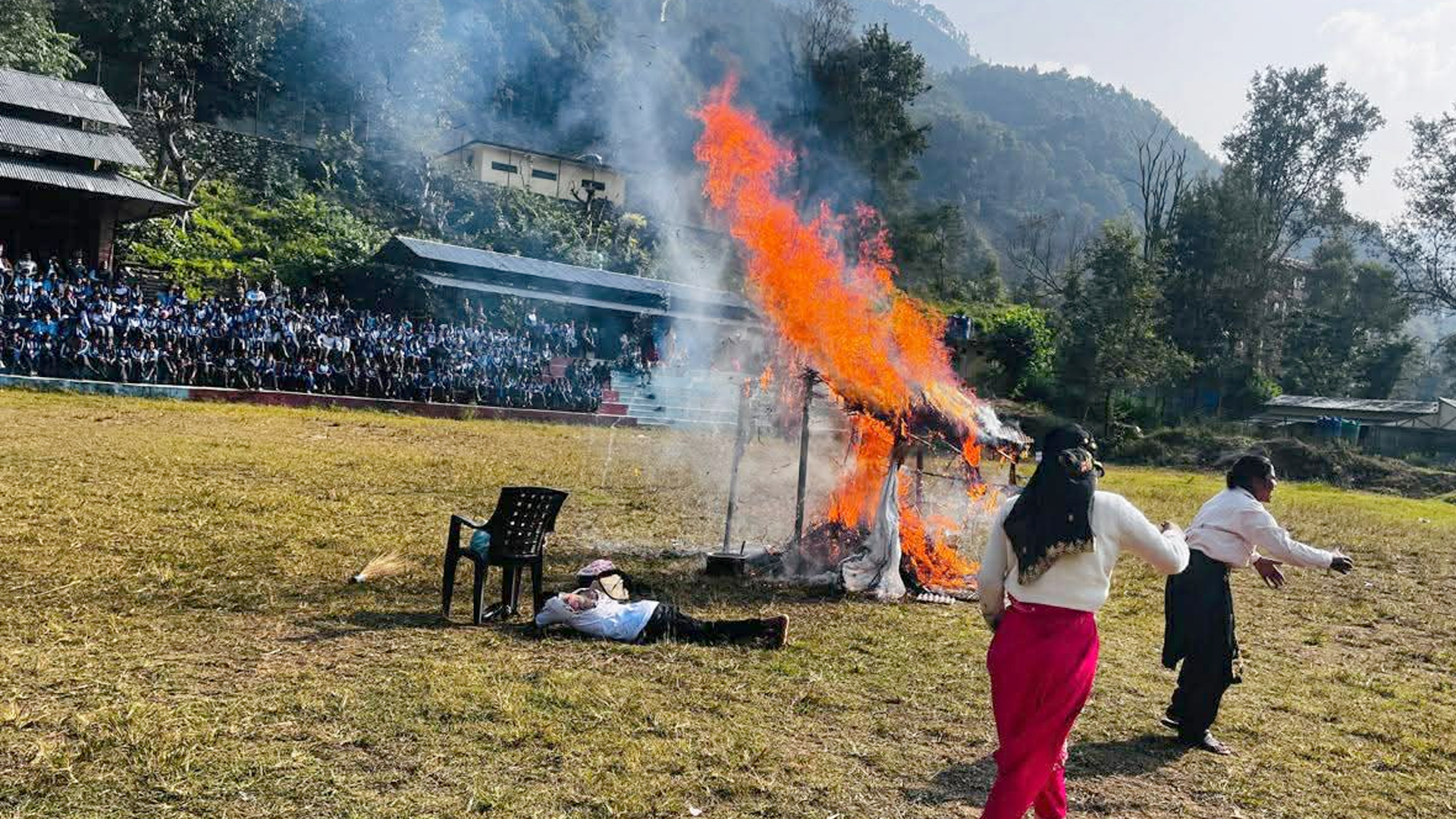 चन्द्रोदय मा.विमा आगलागी नियन्त्रण सिमुलेशन तथा मोक ड्रिल कार्यक्रम