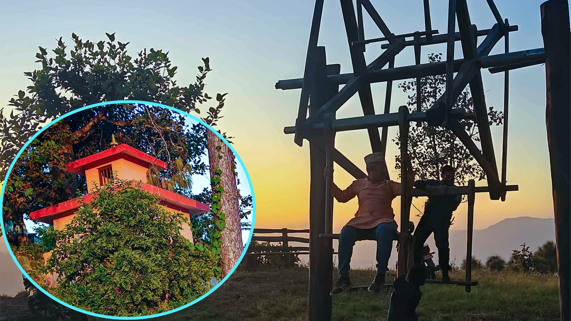 गोगनपानी चुलिमा रहेको ऐतिहासिक तथा धार्मिक स्थल बाघबछला मन्दिरमा आज मेला लाग्दै