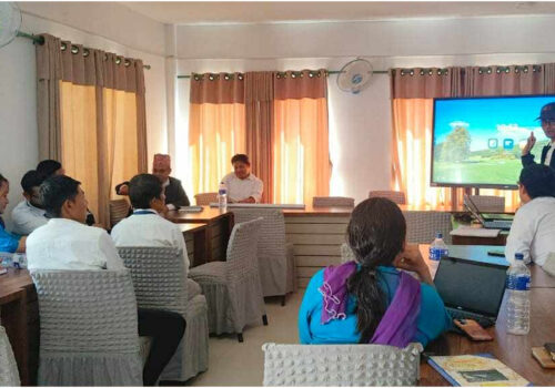 धादिङमा पालिका स्तरीय स्वास्थ्य आकस्मिकता योजना निर्माण