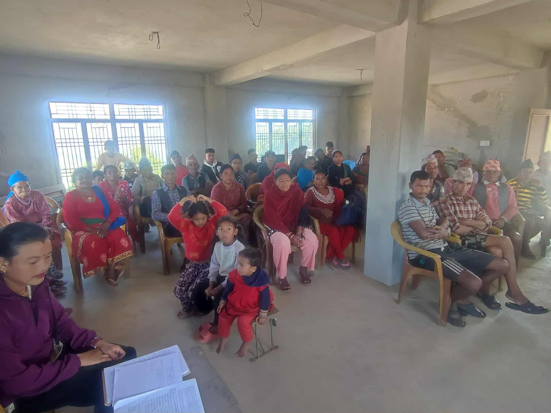 ससाहडाँडा निवुवाँबारी सामुदायिक वन समुहले सदस्य घर परिवारको स्वास्थ बिमा गरिदिने