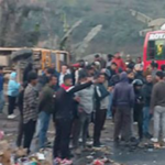 bus acident चालिसे दुर्घटना अपडेट : १ को मृत्यु, ५ जनाको उपचार हुँदै ६४ जनाको डिस्चार्ज