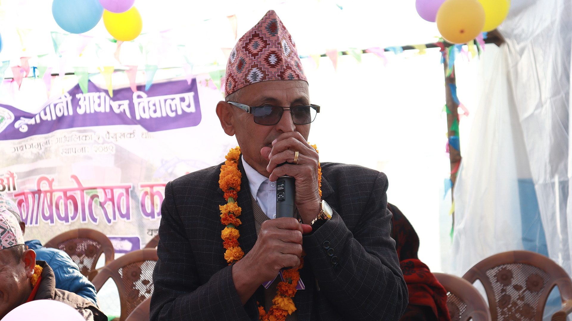 विद्यालयको प्रगतिको लागि जनप्रतिनिधि, अभिभावक, र सबै सरोकारवालाहरूको सामूहिक र सत्प्रयास आवश्यक छ : उपाध्यक्ष रामेश्वर सिम्खडा