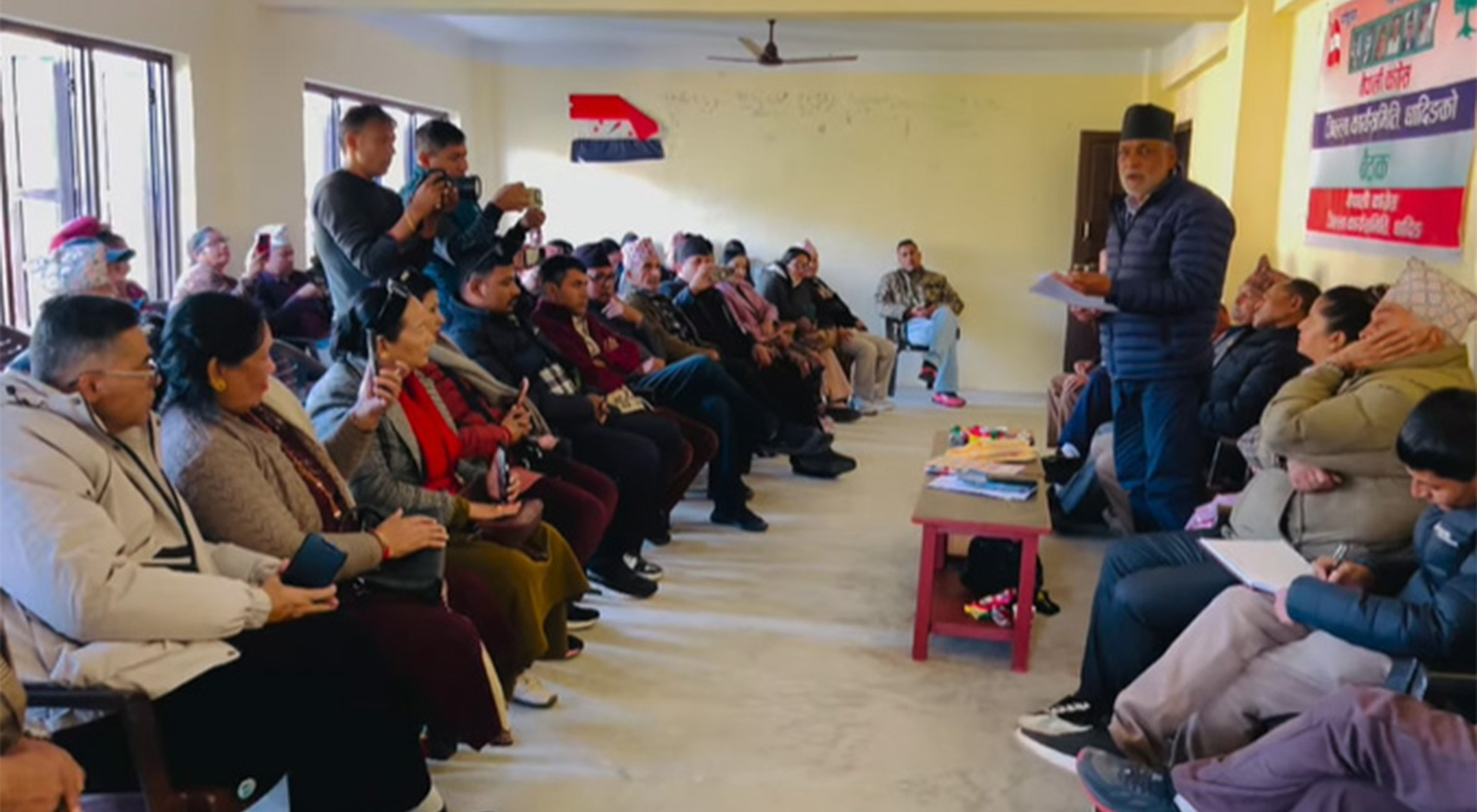 नेपाली कांग्रेस धादिङद्वारा ३५ जना उम्मेद्वारहरुको नाम सिफारिस