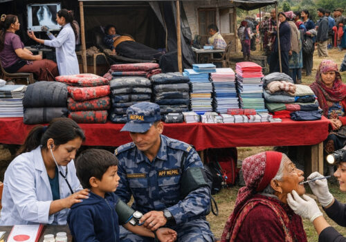 सिद्धलेकमा बृहत् निःशुल्क स्वास्थ्य शिविर तथा शैक्षिक सामग्री वितरण हुने