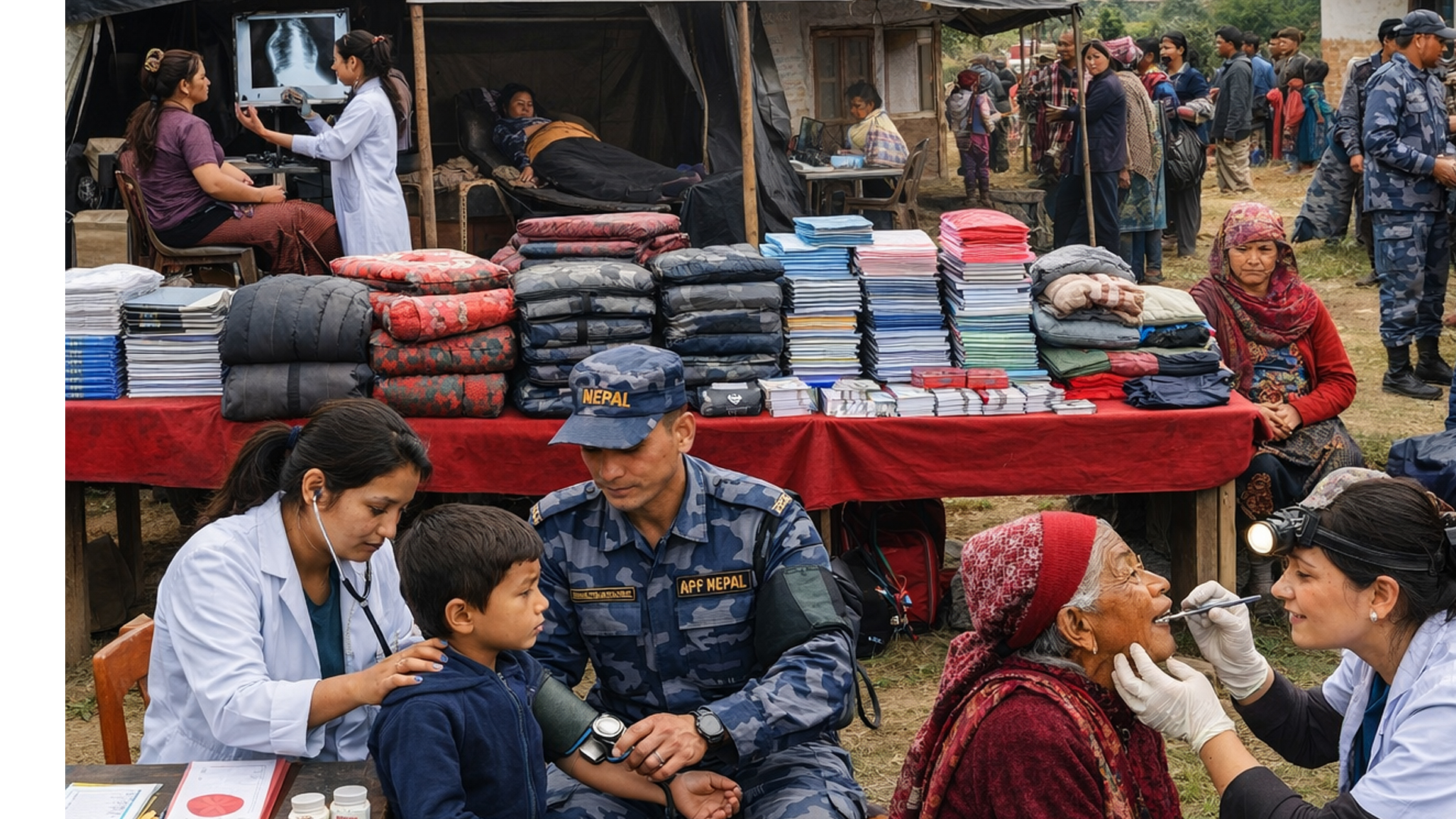 सिद्धलेकमा बृहत् निःशुल्क स्वास्थ्य शिविर तथा शैक्षिक सामग्री वितरण हुने